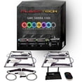 thumbnail image 1 of Flashtech RGB Multi Color LED Halo kit w/ Wifi for 08-13 GMC Sierra Headlight & Fog Lights, 1 of 11