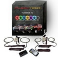 thumbnail image 1 of Flashtech RGB MultiColor Bluetooth LED Halo kit for 03-09 Hummer H2 Headlight & Fog Lights, 1 of 11
