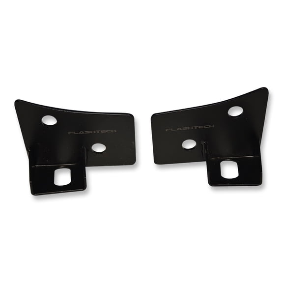Flashtech LED Work Light Bar Windshield A-Pillar Cube Fog Universal Mounting Bracket for Jeep Wrangler, Pair