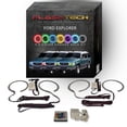 thumbnail image 1 of Flashtech RGB Angel Eye LED Halo kit with IR Remote for 1995-2001 Ford Explorer Headlights, 1 of 7