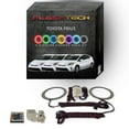 thumbnail image 1 of Flashtech RGB Angel Eye LED Halo kit with IR Remote for 2010-2015 Toyota Prius Headlights, 1 of 7