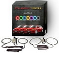 thumbnail image 1 of Flashtech RGB Angel Eye Multi Color Changing LED Halo kit for 2004-2009 Mazda 3 Headlights, 1 of 6