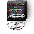 thumbnail image 1 of Flashtech RGB Multi Color Changing LED Halo Ring kit for 2002-2007 Jeep Liberty Headlights, 1 of 10