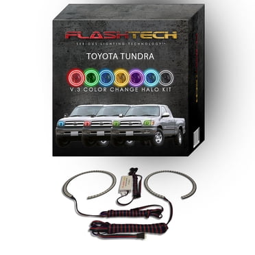 Flashtech RGB Multi Color LED Halo kit with Wifi App for 06-10 Ford ...