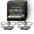 thumbnail image 1 of Flashtech RGB Multi Color Changing LED Halo kit for 2003-2004 Hyundai Tiburon Headlights, 1 of 6