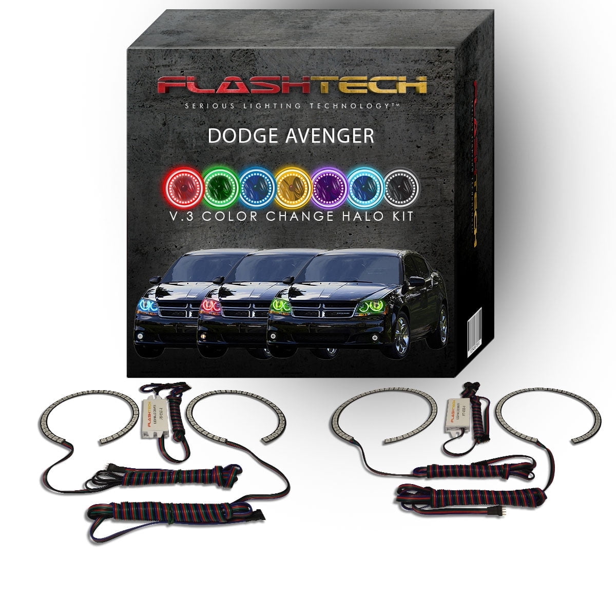 RGB halo kits ダッジチャージャー2015〜年式用サイドマーカー
