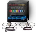 thumbnail image 1 of Flashtech RGB Multi Color Changing LED Halo kit for 2015-2023 Dodge Challenger Headlights, 1 of 10
