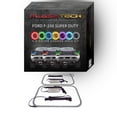 thumbnail image 1 of Flashtech RGB Multi Color Changing LED Halo kit for 99-04 Ford F-250 Super Duty Headlights, 1 of 10
