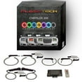 thumbnail image 1 of Flashtech RGB Multi Color LED Halo kit w/ RF for 05-10 Chrysler 300 Headlight & Fog Lights, 1 of 11