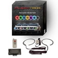 thumbnail image 1 of Flashtech RGB Multi Color LED Halo kit with RF Remote for 05-08 Nissan Frontier Headlights, 1 of 7