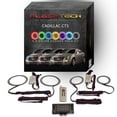 thumbnail image 1 of Flashtech RGB Multi Color LED Halo kit with RF Remote for 08-13 Cadillac CTS Headlights, 1 of 11