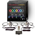 thumbnail image 1 of Flashtech RGB Multi Color LED Halo kit with RF Remote for 2001-2011 Ford Ranger Headlights, 1 of 11