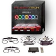 thumbnail image 1 of Flashtech RGB Multi Color LED Halo kit with RF Remote for 2003-2008 Mazda 6 Headlights, 1 of 7