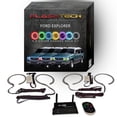 thumbnail image 1 of Flashtech RGB Multi Color LED Halo kit with Wifi App for 95-01 Ford Explorer Headlights, 1 of 7