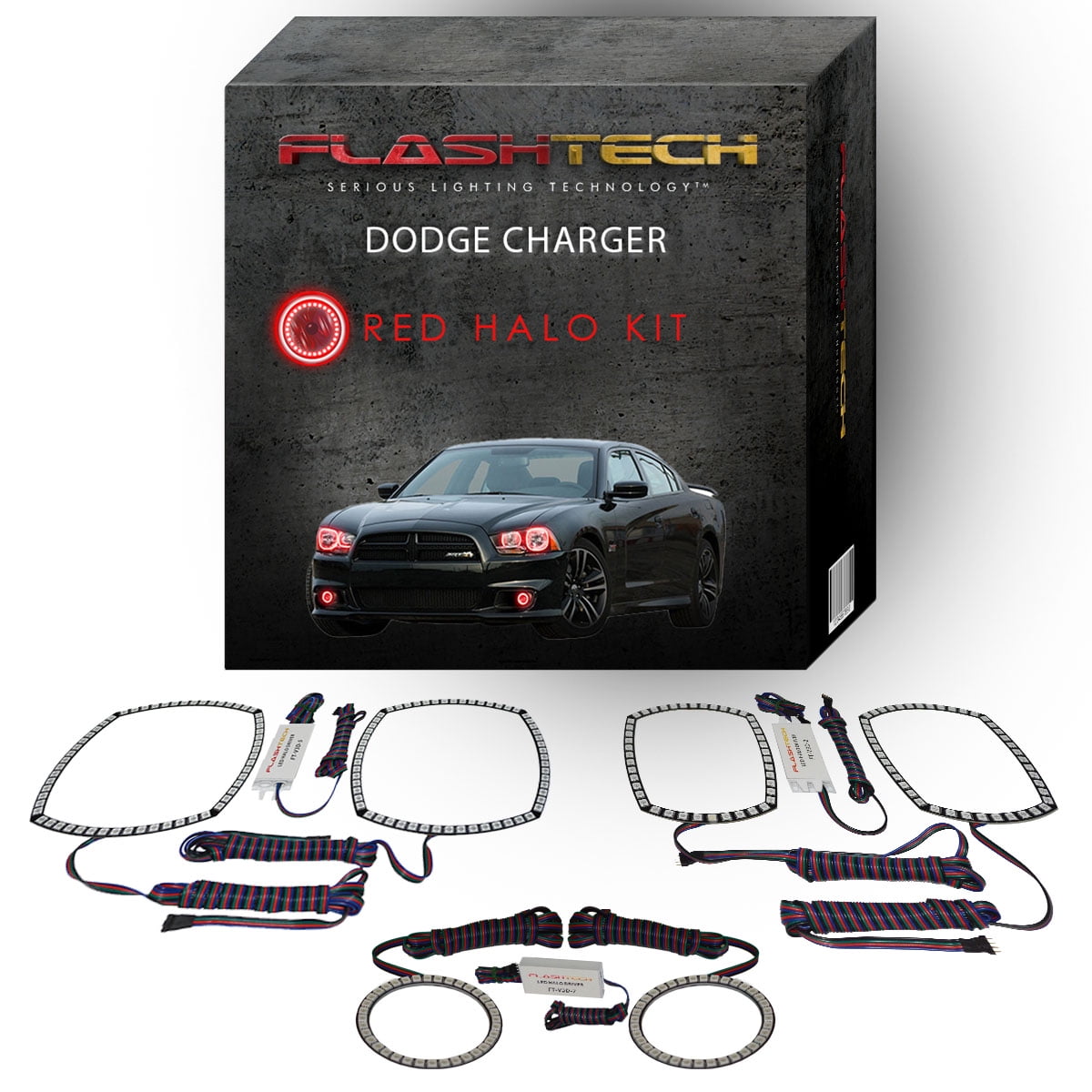 2012 dodge charger halo fog lights Lighting Trendz: Lighting Trendz 2011-2014 Dodge Charger Halo LED Kit main image 0