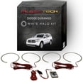 thumbnail image 1 of Flashtech White Angel Eye LED Halo kit & RF Remote for 2011-2013 Dodge Durango Headlights, 1 of 8