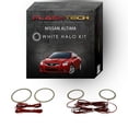 thumbnail image 1 of Flashtech White Angel Eye LED Headlight Halo kit for 2010-2012 Nissan Altima Headlights, 1 of 4