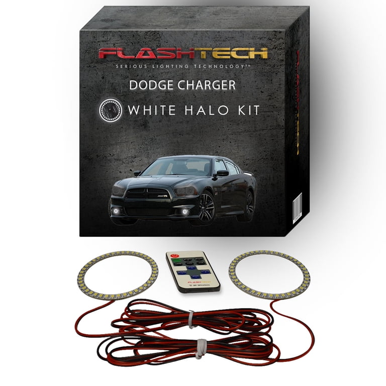 elf bar vape uk Dodge Charger Waterproof Fog Outline Multicolor Halo Kit main image 1