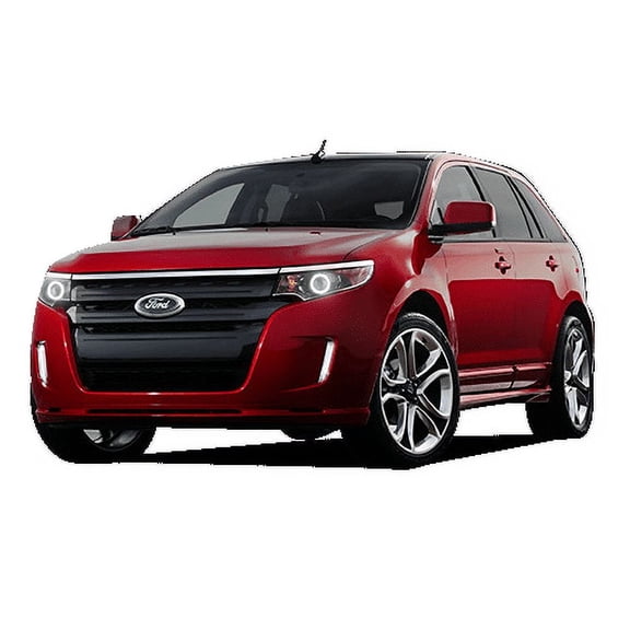 Flashtech Xenon Brightest White LED Halo Ring Headlight Kit for Ford Edge 11-14