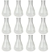 Flask - Erlenmeyer Flask, Conical Shape, Standard Neck, 125ml capacity. Made from Borosilicate Glass, that is resistant to thermal shock and a good fit for any laboratory, science classroom, or