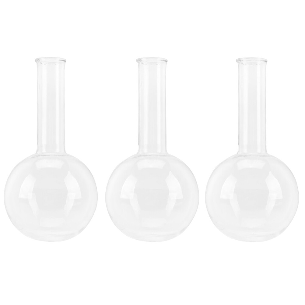 Flask Glass Distillation Experiment Laboratory Supplies Narrow Neck