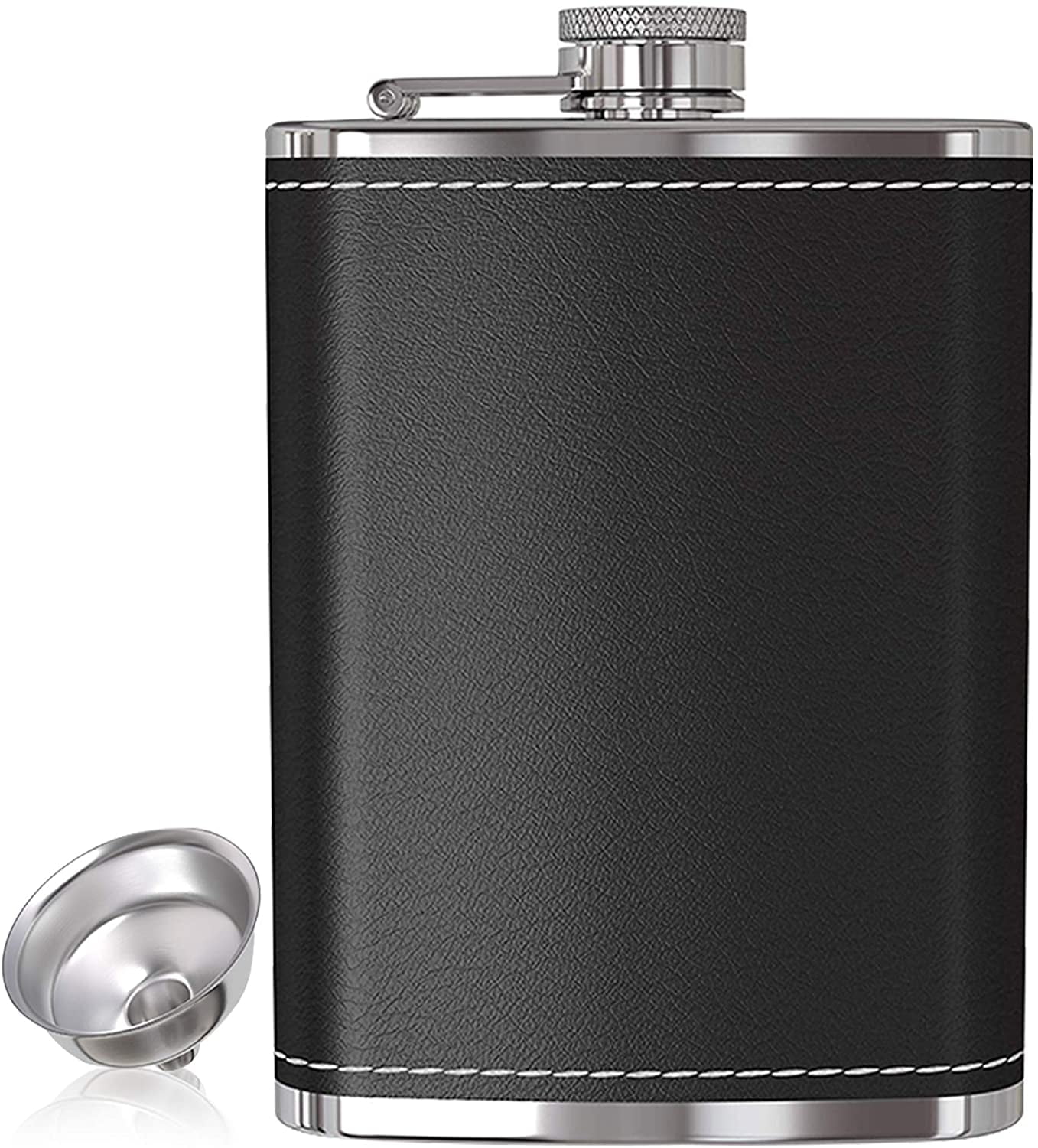 8oz BLACK BAU Flask 8oz BLACK BAU Flask