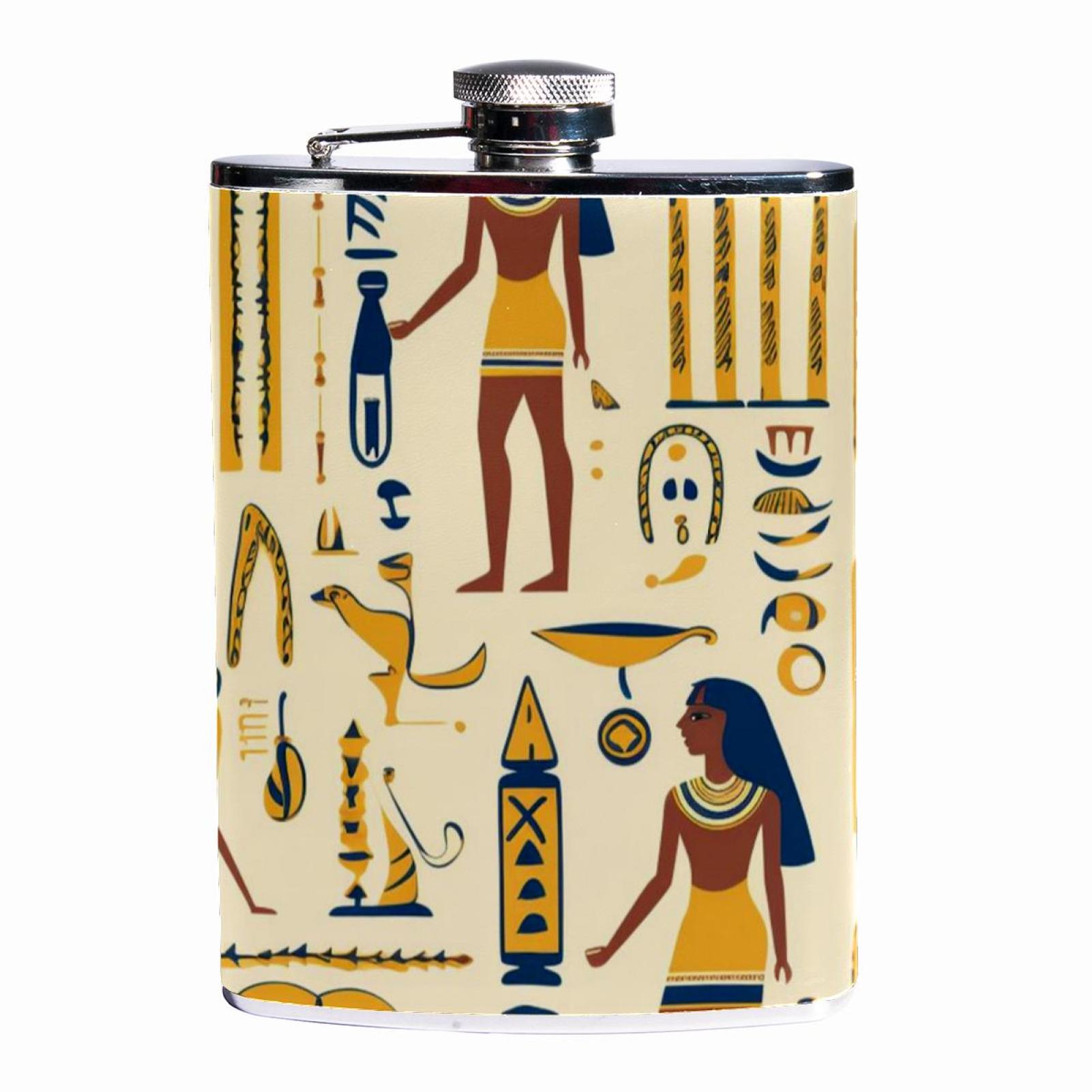 Flask for Men,Flask for Women,Hip Flask for Liquor 8Oz,Leakproof,1Pc