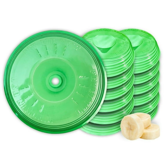 Flaskamite Fly-Lid Traps 12 Pack Reusable Indoor Outdoor Bug Fly Catching Lids Fits Most Cups