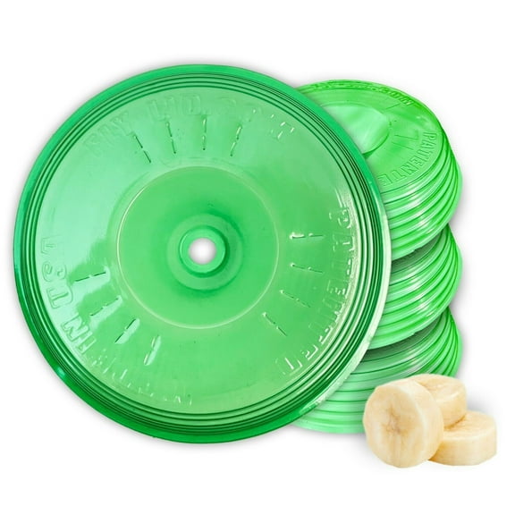 Flaskamite Fly-Lid Traps 4 Pack Reusable Indoor Outdoor Bug Fly Catching Lids Fits Most Cups