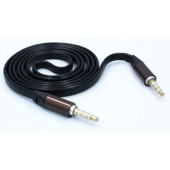 Flat Aux Cable Car Stereo Wire Audio Speaker Cord R1Q Compatible With Google Pixel 3a XL