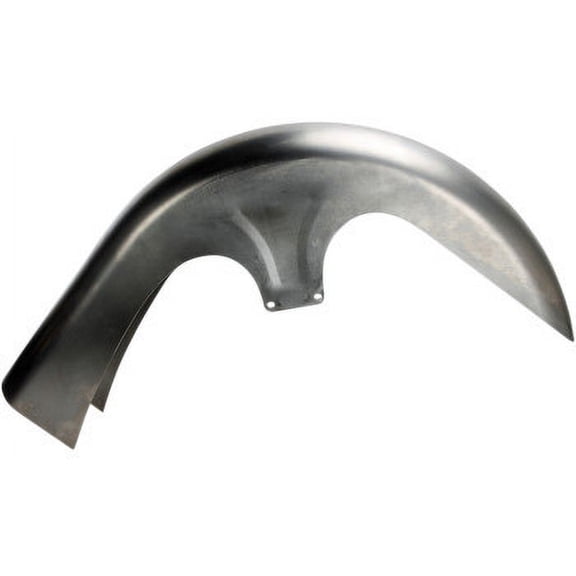Flat Back Dresser Front Fender - 6-1/2in. W for 30in. Front Wheel and 47 deg. Rake