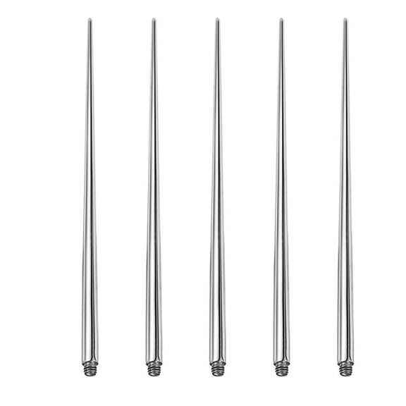 Flat Back Earring Applicator Set With Stainless Steel Threadless Insertion Needle Piercing Tools For Body Piercing