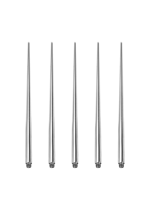 Flat Back Earring Applicator Set With Stainless Steel Threadless Insertion Needle Piercing Tools For Body Piercing