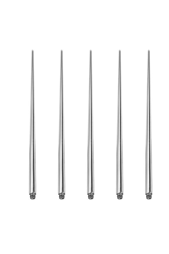 Flat Back Earring Applicator Set With Stainless Steel Threadless Insertion Needle Piercing Tools For Body Piercing
