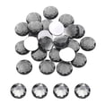 thumbnail image 1 of Flat Back Round Acrylic Rhinestones,25mm Grey Flatback Crystal Rhinestones for Crafts Decoration 25Pcs, 1 of 7