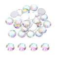 thumbnail image 1 of Flat Back Round Acrylic Rhinestones,30mm Starry Sky Flatback Crystal Rhinestones for Crafts Decoration 25Pcs, 1 of 6