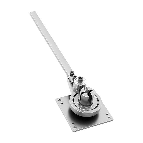 Flat Bar Bender Metalworking Tool, Manual Mini Tubing Bender for DIY Workbench