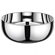 Flat Base Kitchen Mixing Basin, Versatile Multifunctional Food Washing Container, Effortless Clean Household Prep Bowl, Space Saving Culinary Storage Vessel