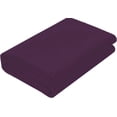 thumbnail image 1 of Flat Bed Sheet 100% Egyptian Cotton [ Plum Solid - Califonia King Size] Breathable, Easy to Wash 800 Thread Count 1Pc Flat Sheets - 108 Inches x 110 Inches, 1 of 4