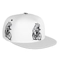 thumbnail image 2 of USA Made Embroidered Hat Snapback Hats For Men & Women Virginia State Map Va Embroidery Acrylic Flat Bill Baseball Cap Navy Design Only At Men's Clothing Store Casual Sport Cap 2 of 11