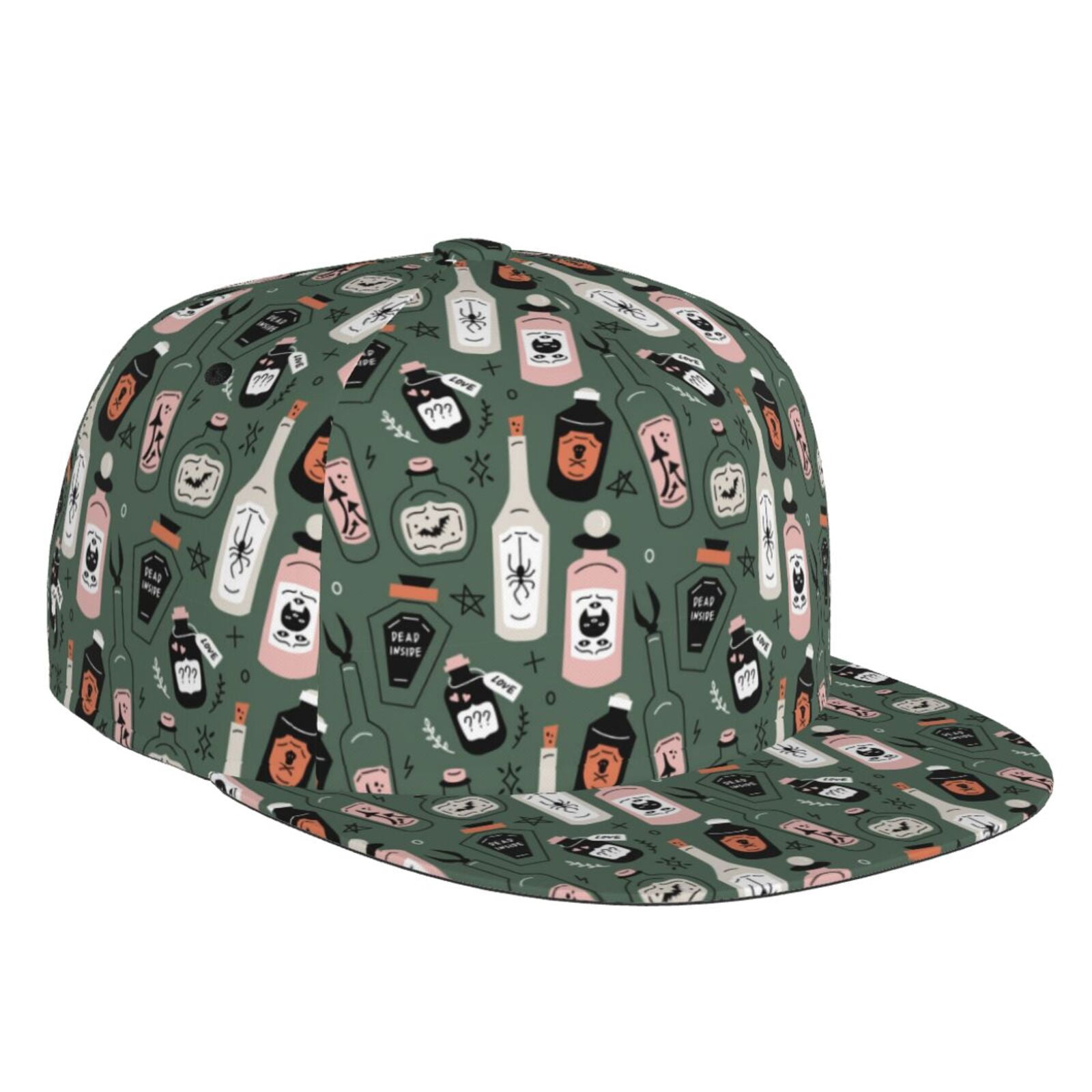 RIVEMUG Trucker Hat – Outdoor Mesh Snapback Cap With Embroidery, Adjustable Fit For Men & Women (Black/White) - View #6