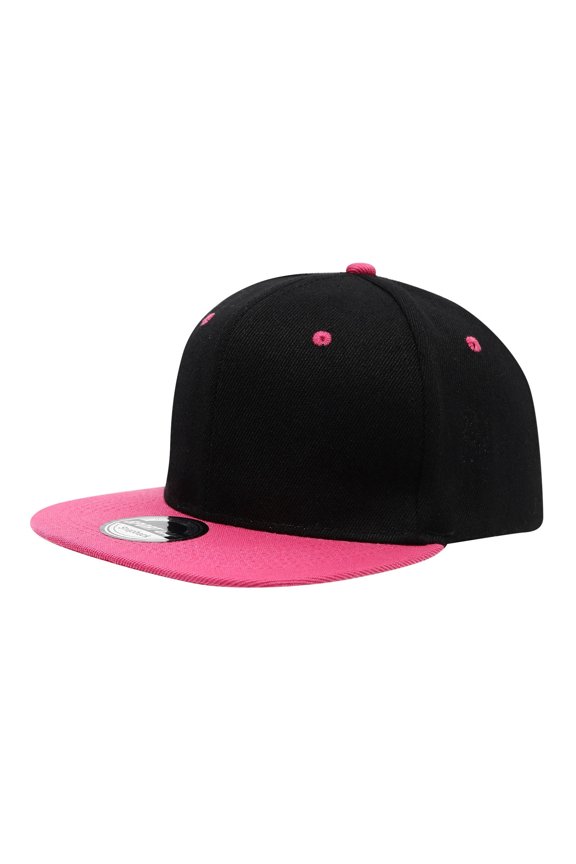Flat Bill Hat Adjustable Snapback Baseball Cap Lightweight Breathable Sun Protection for Outdoor Hiking and Camping Adventures 22.4 Inch