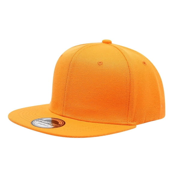 Flat Bill Hat Adjustable Snapback Baseball Cap Lightweight Breathable Sun Protection for Outdoor Hiking and Camping Adventures 22.4 Inch