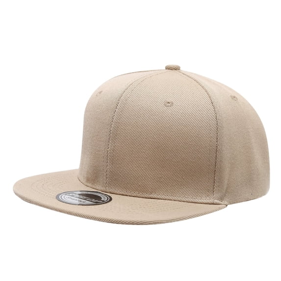 Flat Bill Hat Adjustable Snapback Baseball Cap Lightweight Breathable Sun Protection for Outdoor Hiking and Camping Adventures 22.4 Inch