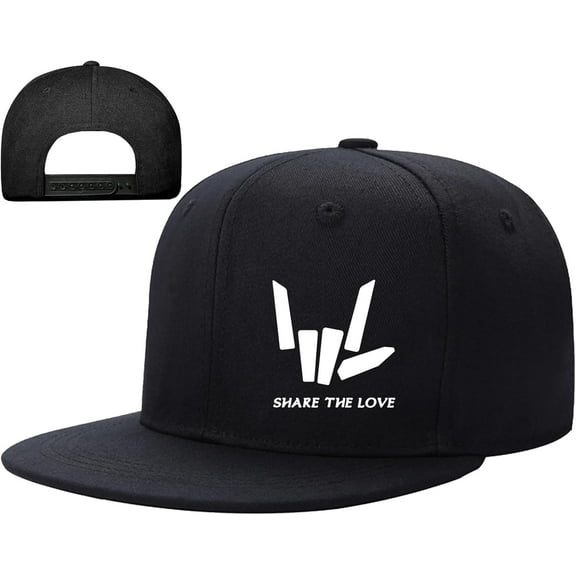 Flat Bill Hats for Men Skull Skeleton Snapback Hats for Men Fitted Adjustable Baseball Caps Black Cool Hip Hop caps