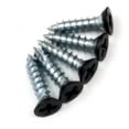 thumbnail image 1 of Flat Black Wood Screws for Hinges #9 x 3/4" Inch - Fly Cut for Self Drilling - 24 Pack, 1 of 3
