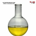 thumbnail image 1 of Flat Bottom Boiling Flask Florence Flask Borosilicate Glass 1000ml 1L, 1 of 3