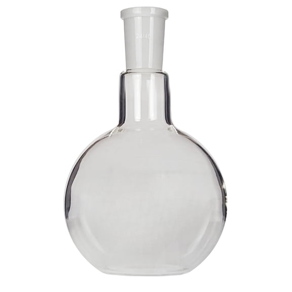 Flat-Bottom Flask, 24/40 Ground Glass Joint, 500ml, Pack of 12
