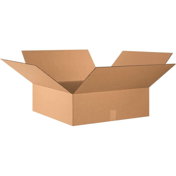 Flat Boxes - 24x24x8", 10/Pk