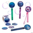 thumbnail image 1 of Flat Bubble Tubes with Realistic Photo Shark Stickers - 25 Pieces, 1 of 1